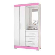 Guarda-roupa 2 Portas Nt 5170 Rosa - Notável