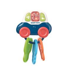 Chocalho Sonoro Educativo Musical Carrinho P/ Bebê - Zoop - Zoop Toys