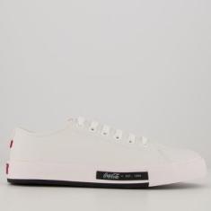 Tênis Coca Cola Daytona Branco-Unissex