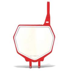 Number Plate Pro Tork 788 Off Road Resistente Flexível, VERMELHO, Únic