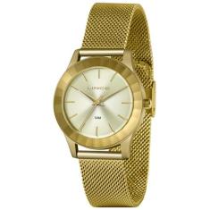 Relógio Lince Feminino Dourado Lrg4670l C1kx
