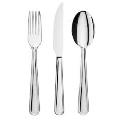 Faqueiro Brinox em Aço Inox Módena – 24 Peças