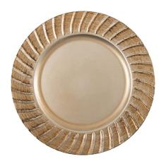 Sousplat Dorico Ouro Antigo