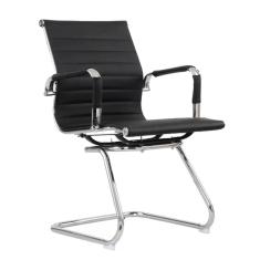 Cadeira Esteirinha Presidente de Escritório Clássica Espresso Móveis Preto