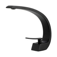 Torneira Monocomando Misturador Banheiro Lavabo Preta Itapecuru Pingoo