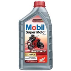 Óleo De Moto Mobil Super Moto 10W30 Mx 1L, 1l
