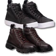 Kit Tenis Feminino Ankle Boot + Tênis Feminino Cano Longo. - Fierre, 3