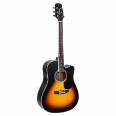 Violao Folk Giannini Gdc1 Ceq Vsbs Vintage Sunburst