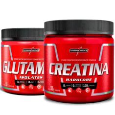 Creatina Pura 300g + Glutamina Pura 150g Integralmedica