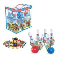 Jogo De Boliche Infantil Patrulha Canina Licenciado - 2481 - Líder