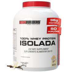 Whey Protein 100% Isolada 2kg - Bodybuilders,  Baunilha