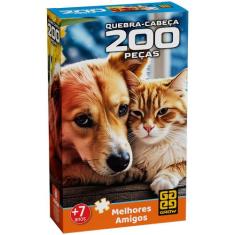 Quebra-cabeça 200 peças Melhores Amigos - Grow