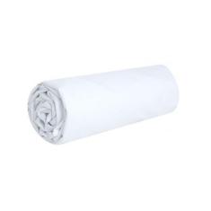 Lençol Avulso Com Elástico Solteiro Malha Penteada Branco