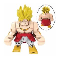 Boneco Big Bloco De Montar Grande Broli Dragon Ball
