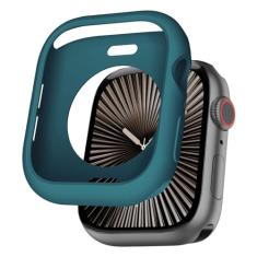 BOTOMALL Compatível com Apple Watch 45 mm Series 9 Series 8 Series 7 Series TPU macio flexível fina e leve capa protetora para iWatch [SEM protetor de tela frontal]