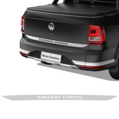 Faixa Saveiro Cross G7 2017 até 2020 Adesivo Traseiro Cinza - SPORTINO