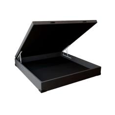 base para cama box casal martin premium com baú suede (47x138x188) grafite