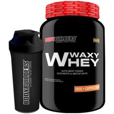KIT Whey Protein Waxy Whey 900g + Coqueteleira - Bodybuilders, Cappucc