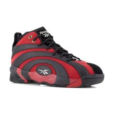 Reebok Shaqnosis Work Safety masculino, Preto e vermelho, 40