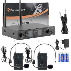 Microfone Kadosh K-492hh Sem Fio Cor Preto