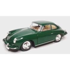 Carrinho Miniatura Porsche 356 B Carrera 2 Escala  1:32 (Verde) - Toy 
