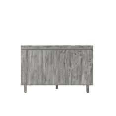 Balcão Gabinete de Pia Malu 120cm Rústico S/Tampo - Nathan