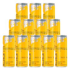 Energético Red Bull Tropical Lata 250ml 12 Unidades