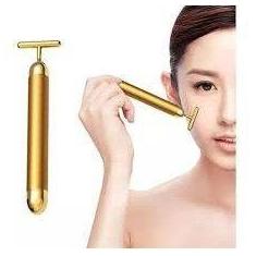 Massageador Harmonização Facial Vibrata Ouro 24k Original - oem