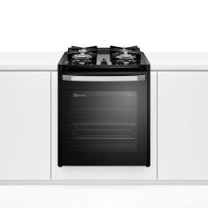 Fogão de Embutir 4 bocas Electrolux Preto Experience Mesa de Vidro e Tripla Chama FE4BP Bivolt