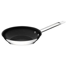 Frigideira Tramontina Professional Rasa em Aço Inox com Fundo Triplo Revestimento Interno em Antiaderente com Cabo 30 cm 2,9 L