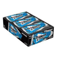 Chiclete Trident XSenses Intense 8g - Caixa com 21 Unidades, Fresh