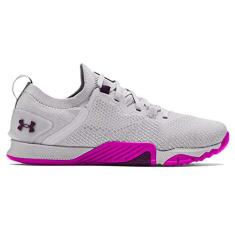 Under Armour TriBase Reign 3 Tênis de treino feminino, Cinza, 9.5 Toddler