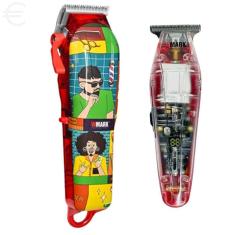 Máquina De Cortar Cabelo E Máquina De Acabamento Wmark Kit