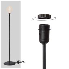 Abajur Coluna Básico - Preto