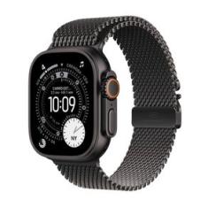 Apple Watch Ultra 3 GPS+ Cellular 49mm Pulseira Milanês G Preta
