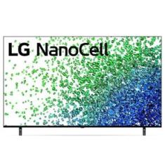 Smart TV LG 55" LED 4K NanoCell 4x HDMI 2.0 Inteligência Artificial ThinQAI Smart Magic Google Alexa 55NANO80SPA 2021