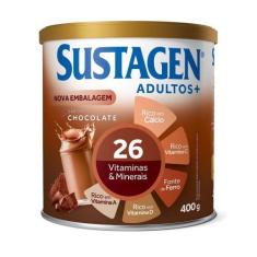 Complemento Alimentar Sustagen Adultos+ Sabor Chocolate Lata 400G