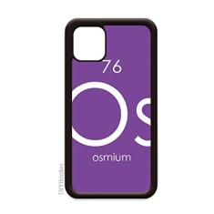 Elementos de Química Tabela de Período Metais Ósmio Os para iPhone 12 Pro Max Capa para Apple Mini Mobile Case Shell