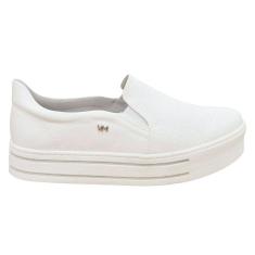 Tênis Feminino Via Marte Casual Slip On Flatform