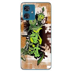 Capa Adesivo Skin072 Verso Para Motorola Moto G54