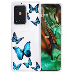 Tothedu Capa de celular para Galaxy S20 Ultra 5G (não serve para S20 Plus), capa protetora para Samsung S20 Ultra, transparente, fina, à prova de choque, macia, TPU para Samsung Galaxy S20 Ultra 6,9