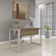 Mesa Madeira 134cm X 60cm M134/60p25 Naturalle/Cinza
