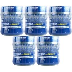 Revenda 5 Gel Cartilagem de Tubarão Óleo de Peixe Ômega 3 - Rhenuks