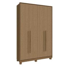 Guarda Roupa Solteiro 4 Portas Rimo New Paranoá Móveis Rimo, Jequitibá