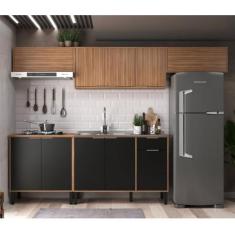 Cozinha Modulada 5 Peças 10 Portas e 1 Gaveta Thalita - Moveis Sul