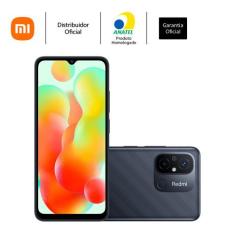 Smartphone Xiaomi Redmi 12C 128GB RAM 4GB, Cinza