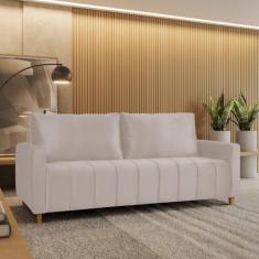 Sofá em Veludo 3 Lugares Amelie Yescasa