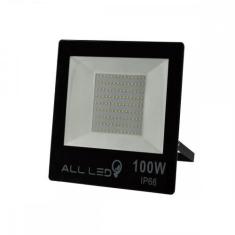 Refletor Led All Led Ip66 100W 9000Lm 3000K R100Wbq