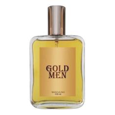 Perfume Gold Men 100Ml - Essência Importada + Óleo Essencial - Essênci