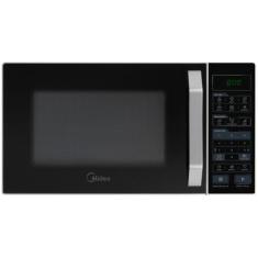Microondas 35 lt mxsa35p2 220v midea, Branco e Preto, 220V